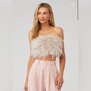 Lamarque Feather pink top